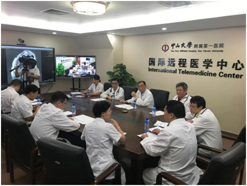 中美远程会诊，远程医疗